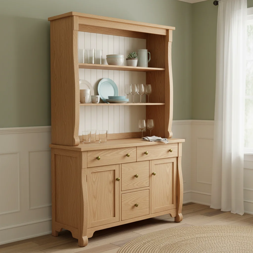 Hutches With Open Shelving to Showcase Your Style