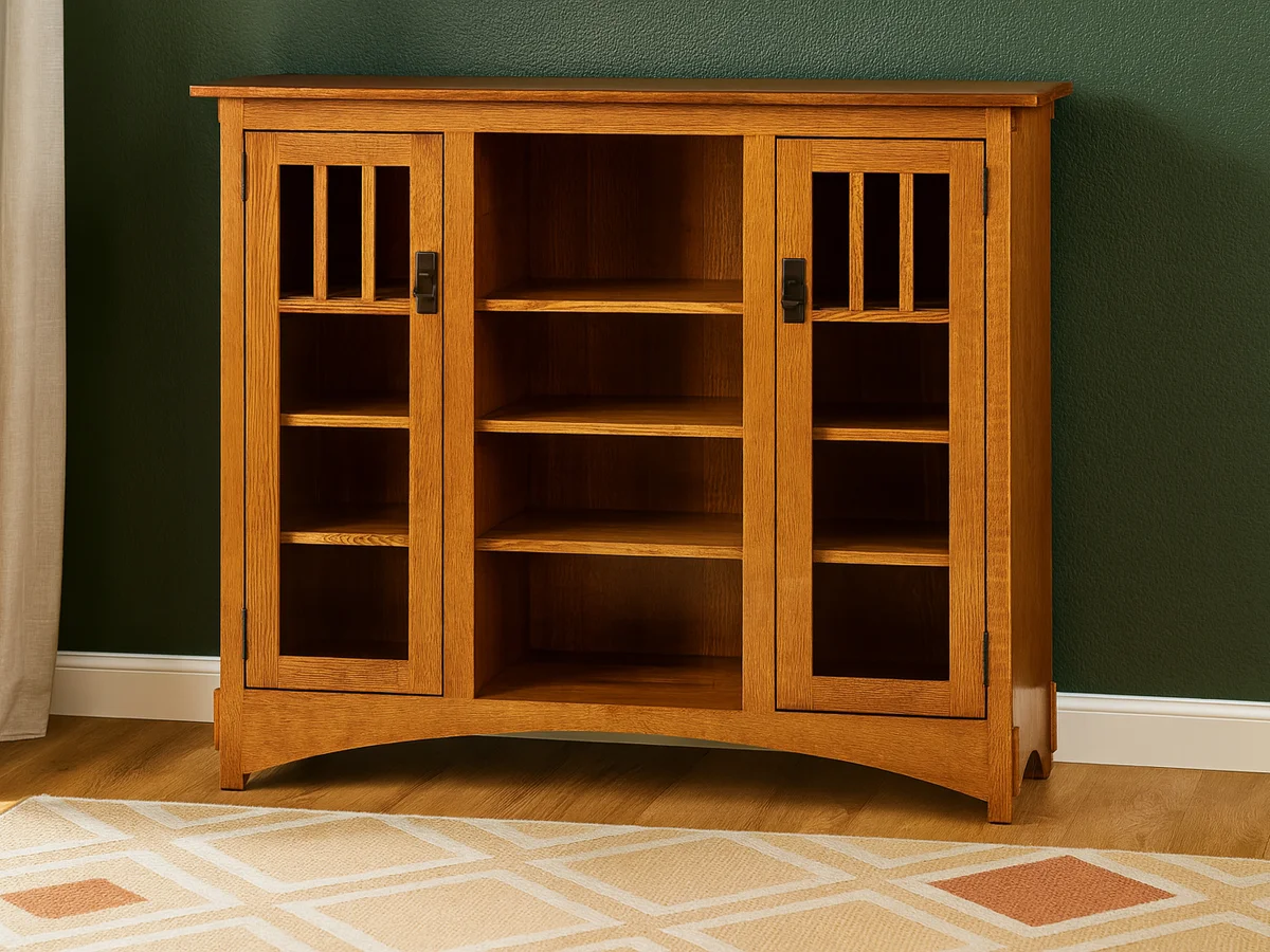 Canaan 2-Door Bookshelf
