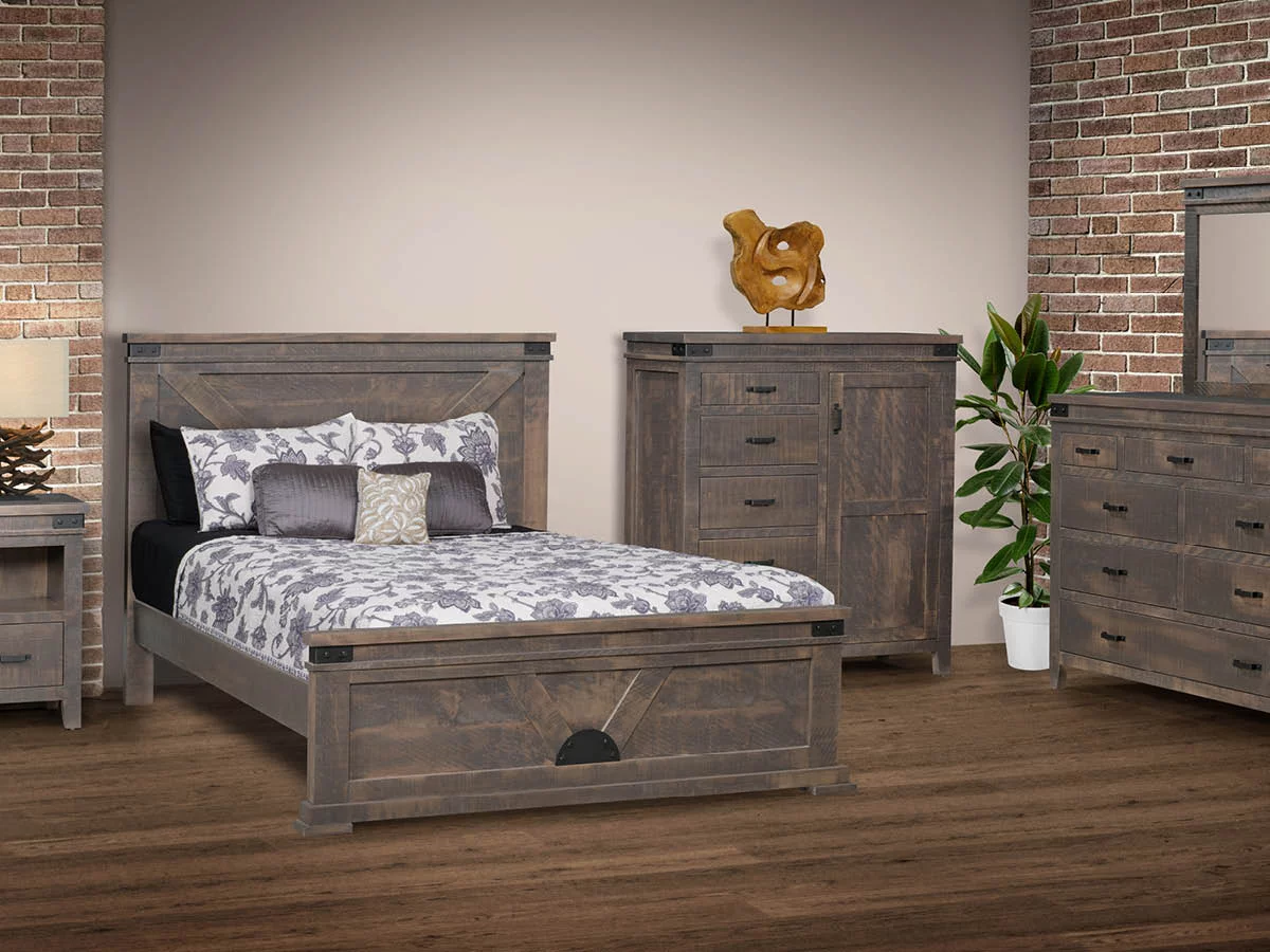 Hempstead Rustic Bedroom Set