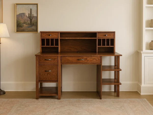 Adair Hutch Top Computer Desk