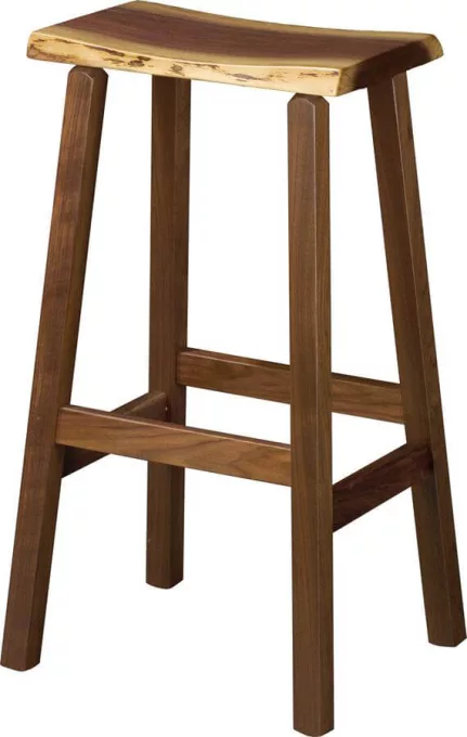 Cohoon Live Edge Barstool