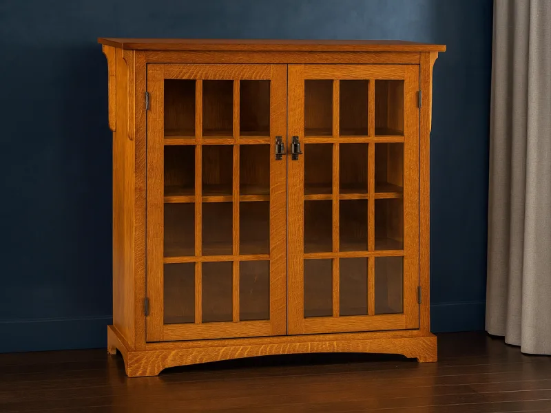 Agoura Hills 2-Door Bookcase