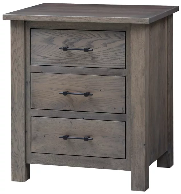 Bald Knob 3-Drawer Side Table
