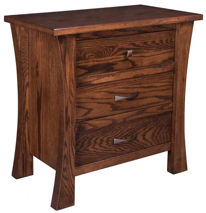 Belding 3-Drawer Bedside Table
