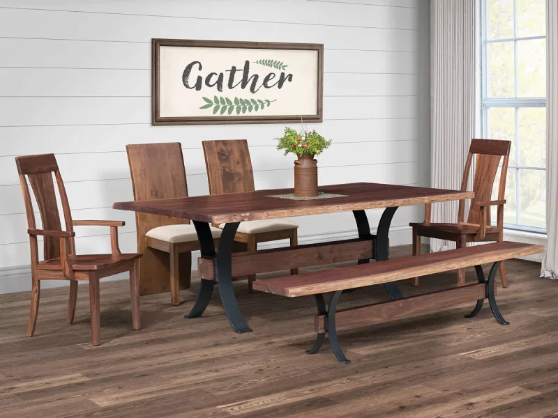 Bessemer Industrial Dining Set