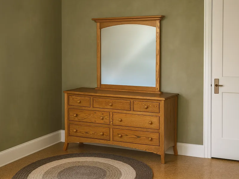 Bradley Low Mirror Dresser