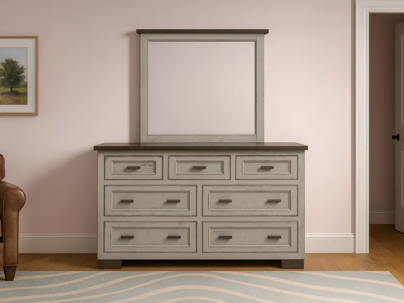 Calabasas Mirrored Dresser