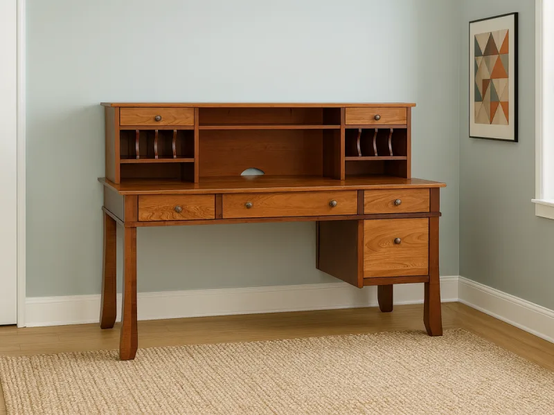 Candler Amish Hutch Desk