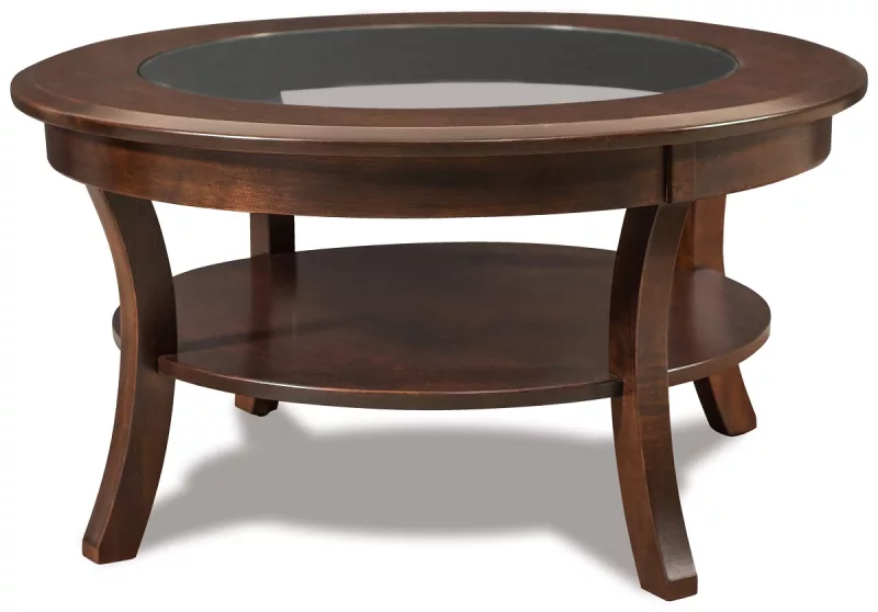 Carlton Glass Top Coffee Table
