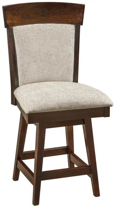 Damascus Swivel Pub Stool