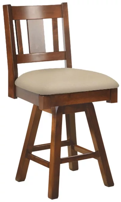 Henredon Swivel Bar Chair
