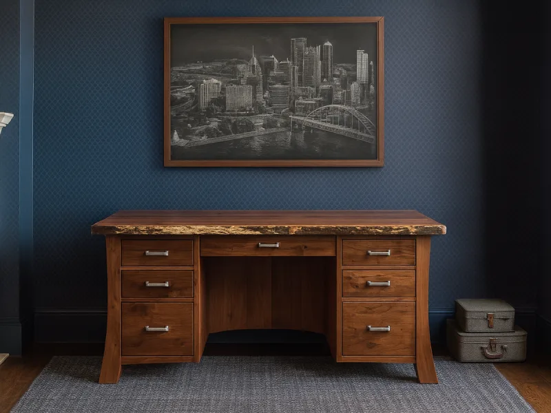 McKenzie Live Edge Desk