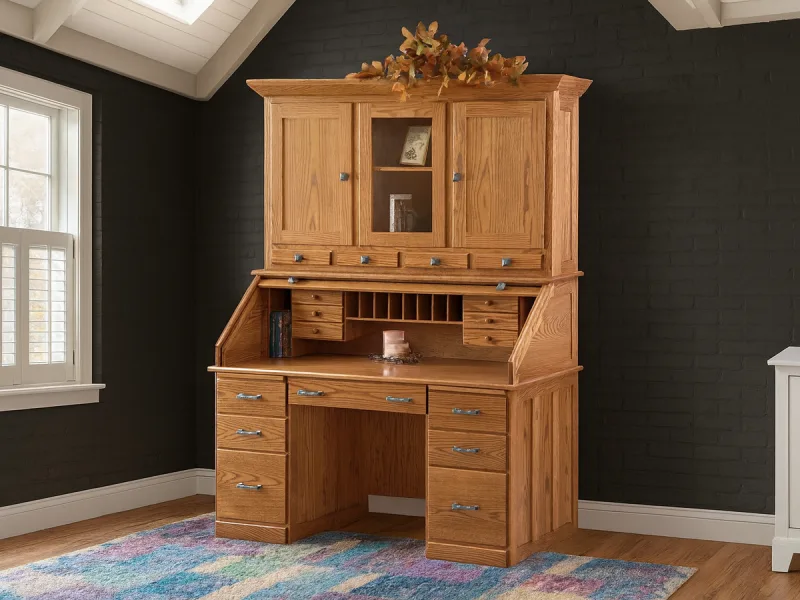 Merchant’s Roll Top Desk