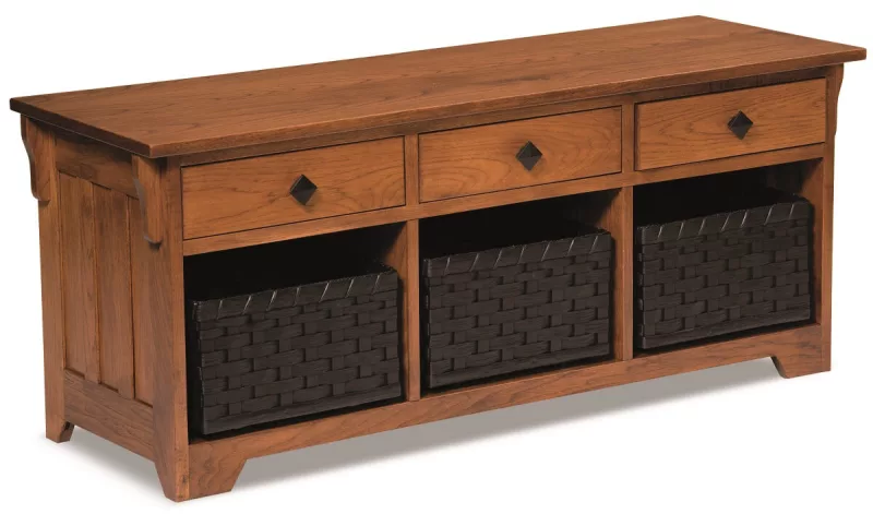 Rhoda Basket Bench