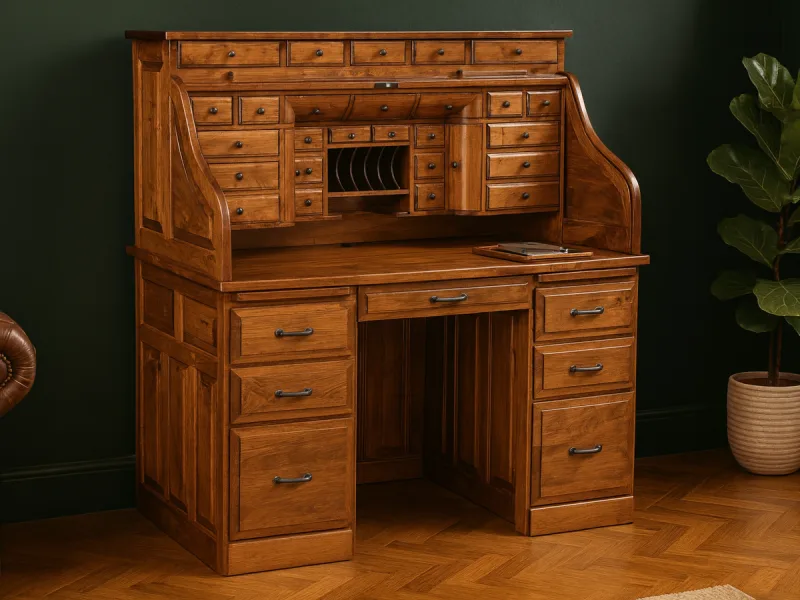 Sebattus Amish Rolltop Desk