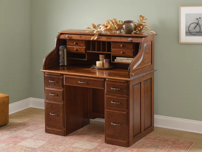 Treasurer’s Roll Top Desk
