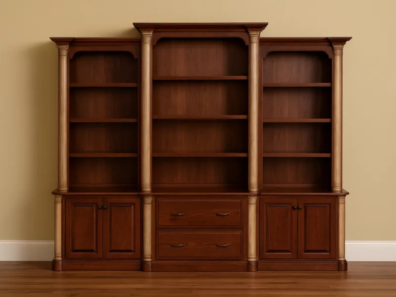 Vanderbilt Deluxe Executive Bookcase