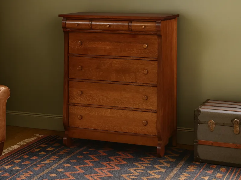 Victoria Sleigh 7-Drawer Chest