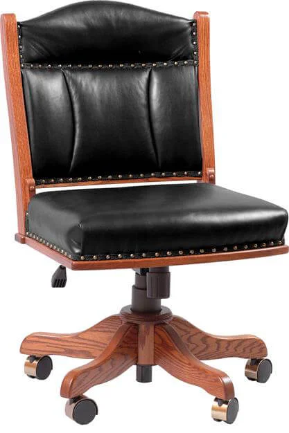Shown in Leather Upholstery