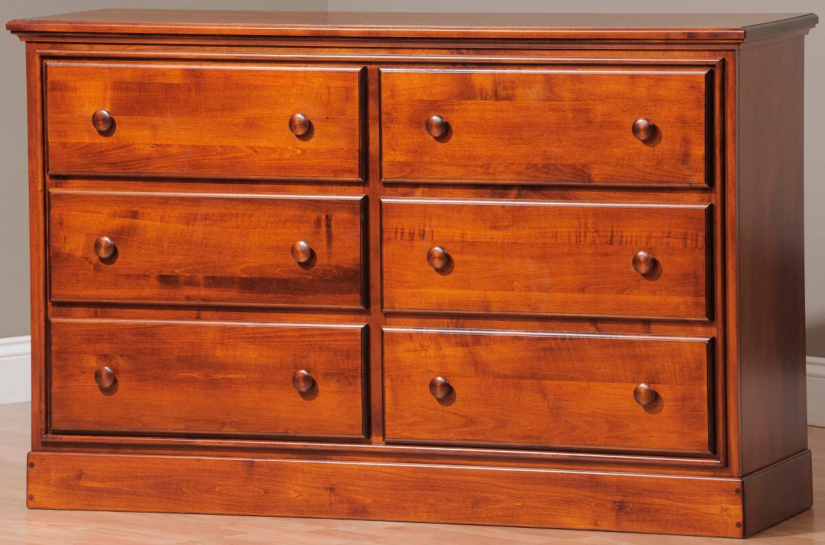 Geneva Dresser in Brown Maple with Mediterranean Fig stain