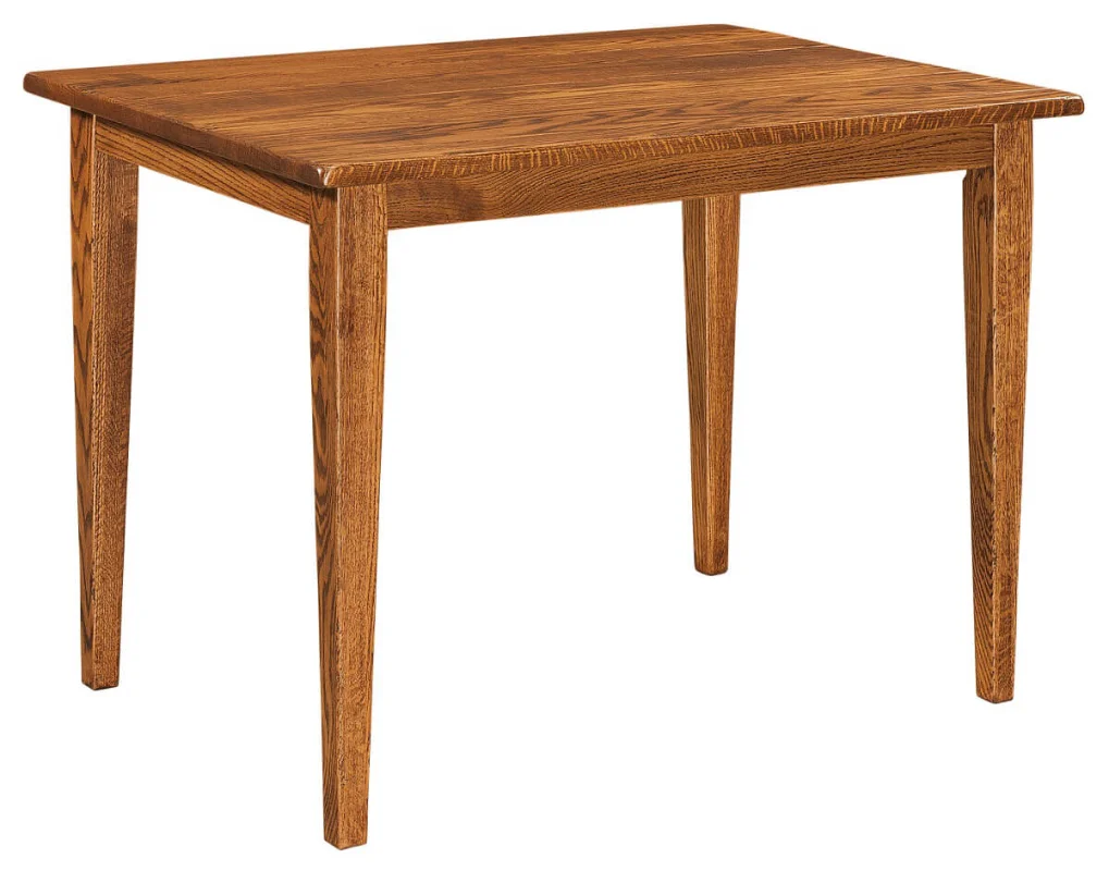 Narrow Oak Dining Table photo - long and skinny