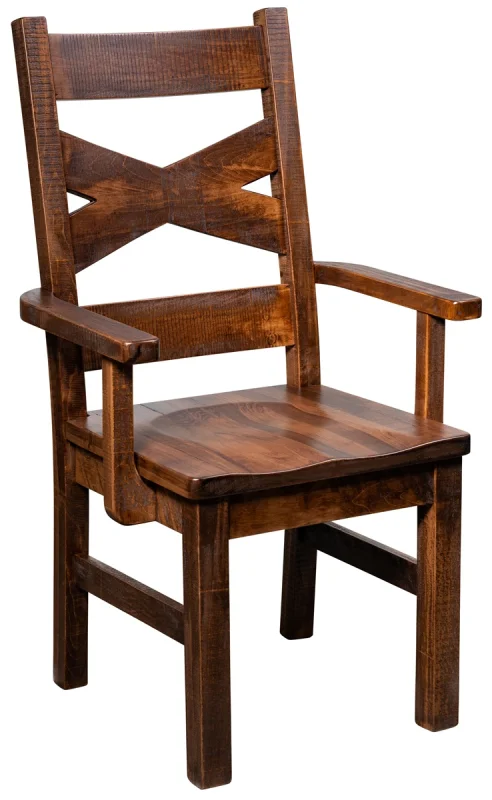 Adairville Rustic Arm Dining Chair