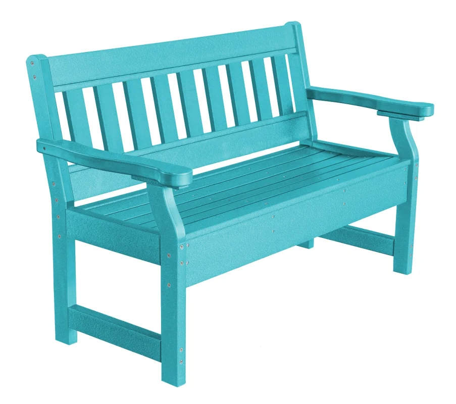 Aruba Blue Aden Garden Bench
