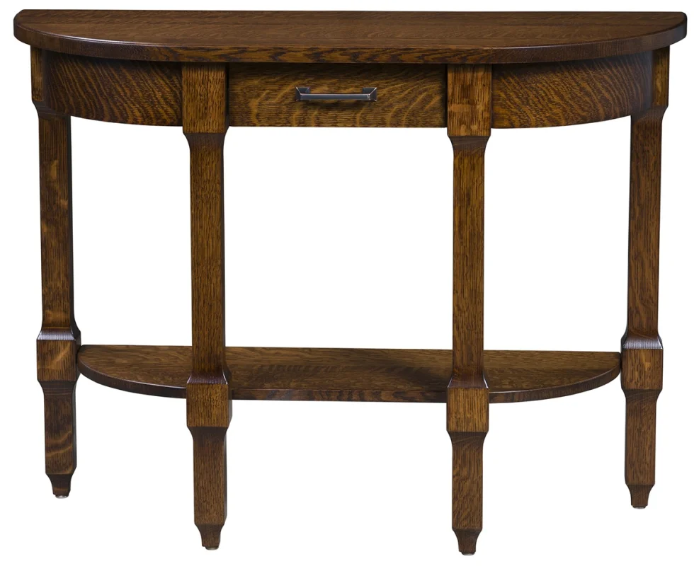 Aero Half Round Table