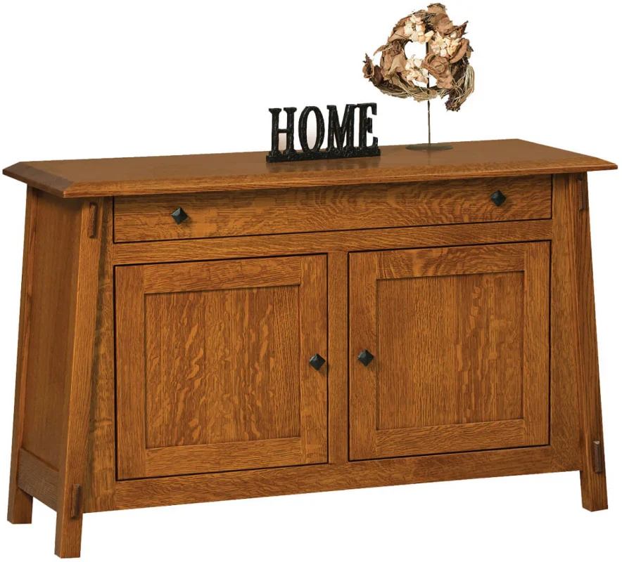 Alaterre Enclosed Console Table with Storage