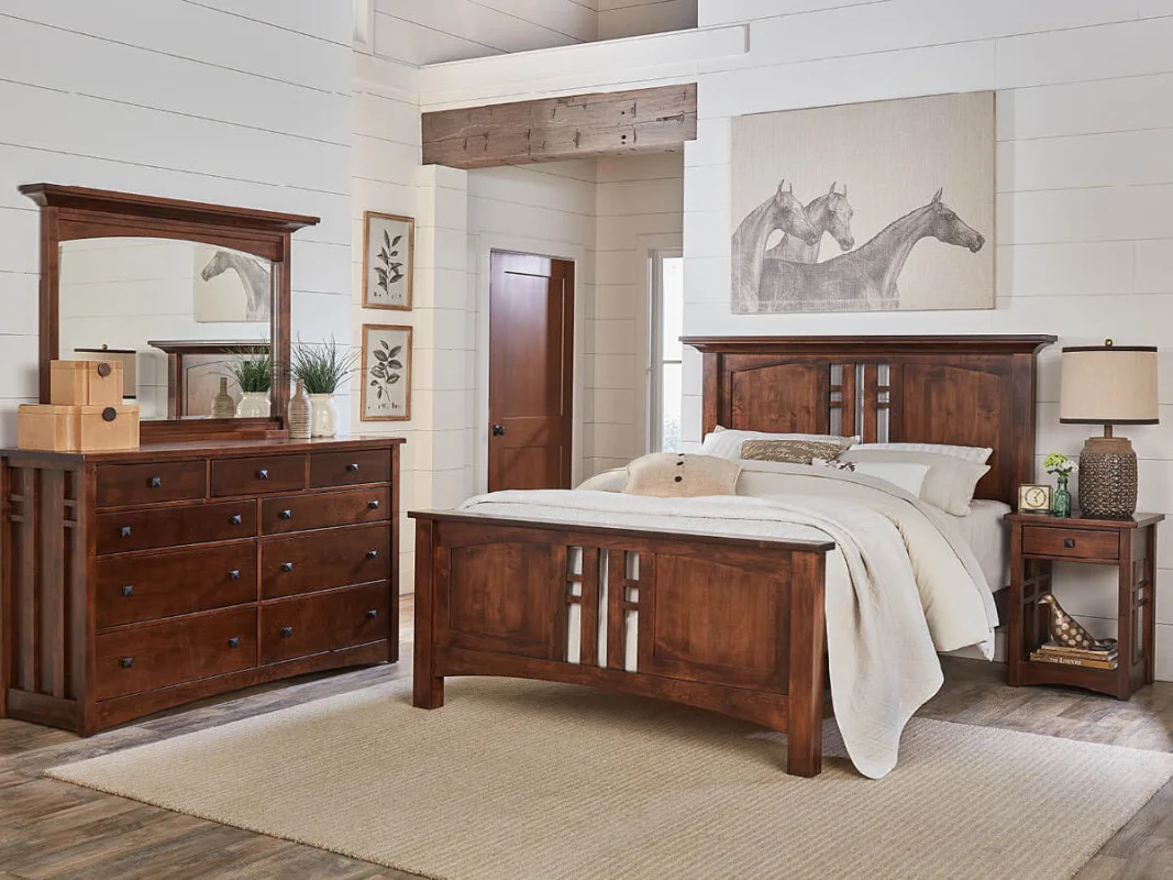 Brown Maple Bedroom Furniture