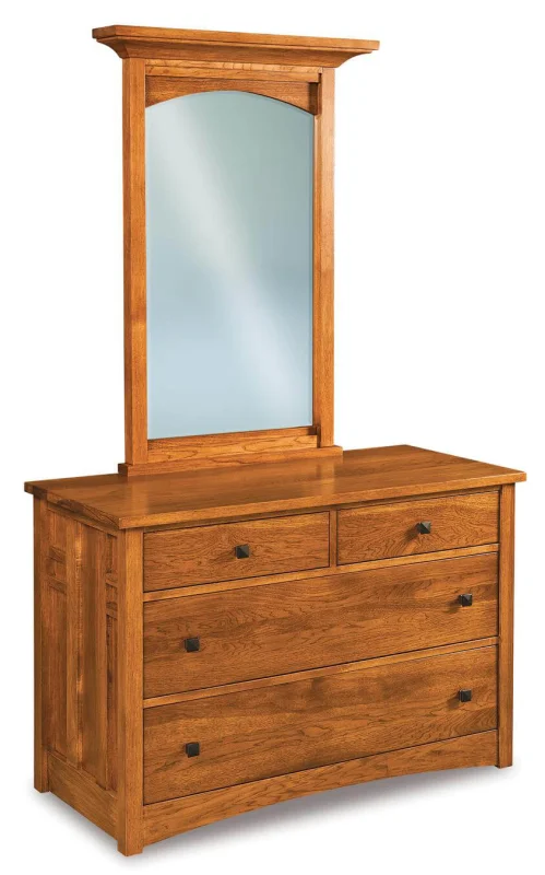Alpine Small Dresser with Mirror