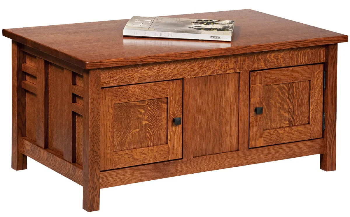 Alvarado Enclosed Coffee Table