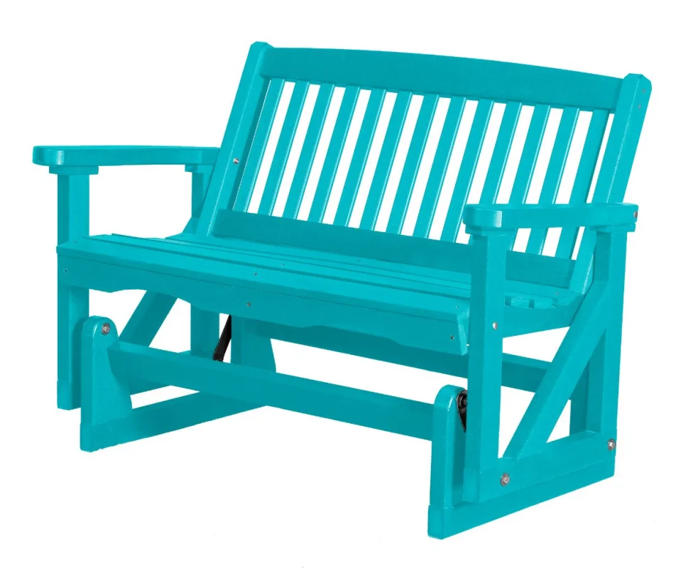 Aruba Blue Aniva Outdoor Double Glider