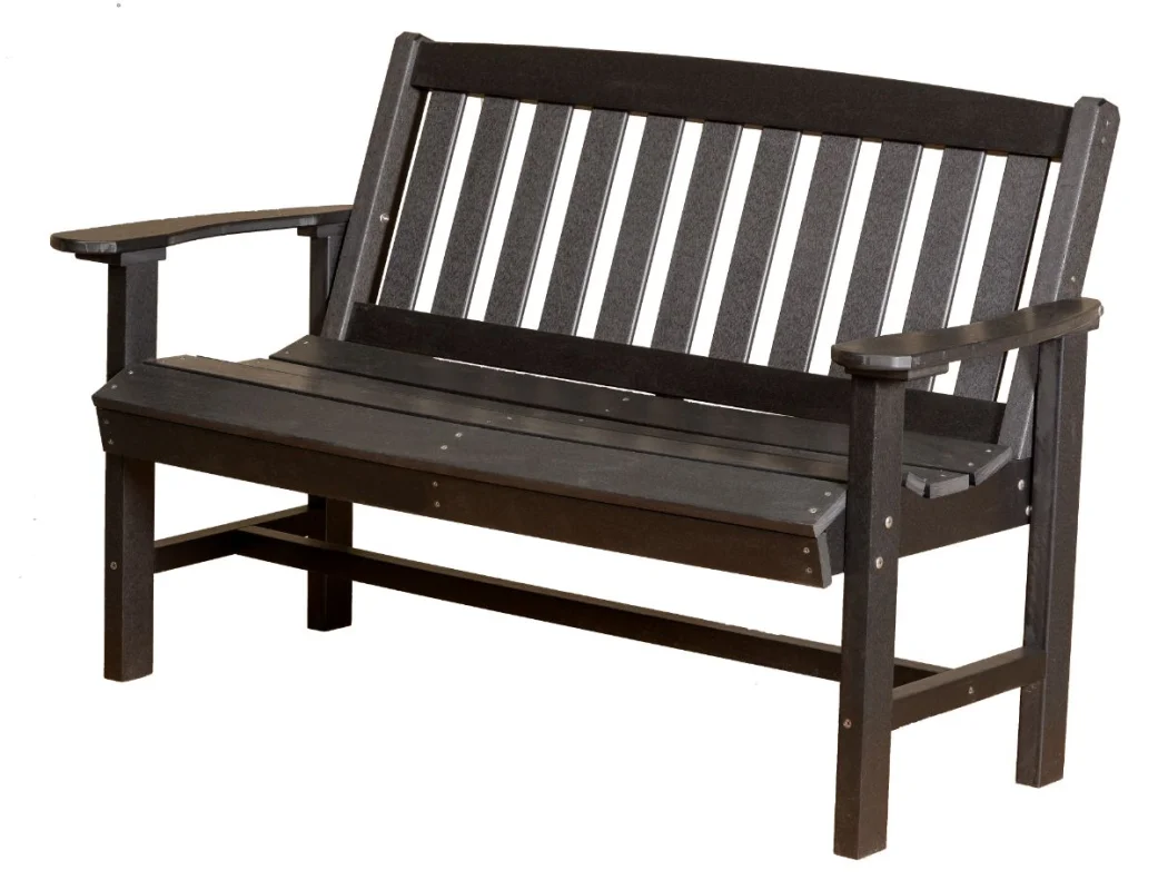 Black Aniva Patio Bench