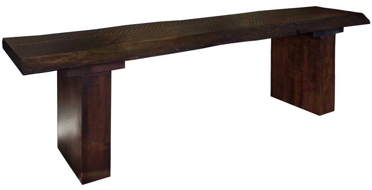 Rough Sawn Maple Bench