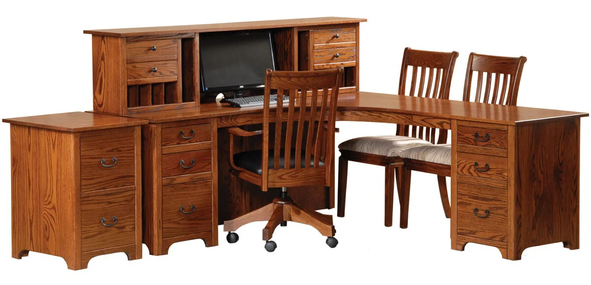 Shown with Atlanta Ridge L-Desk