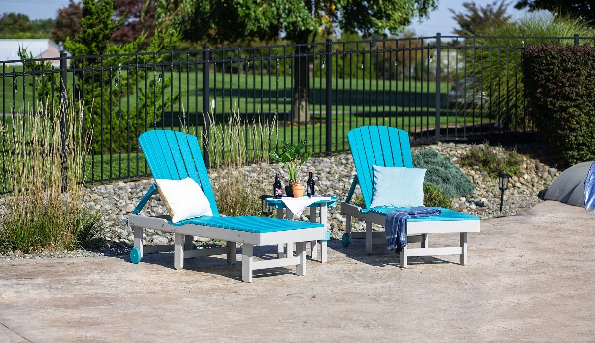 Commercial Poly Lounge Chair