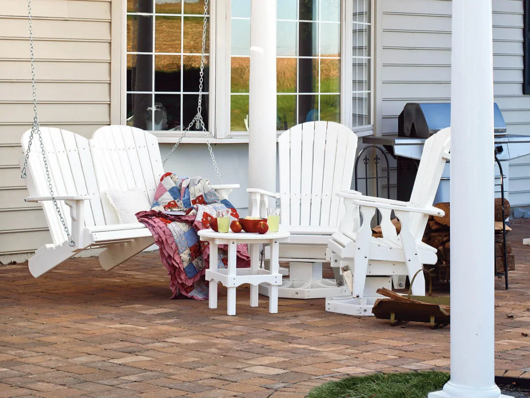 White Eco-Friendly Patio Furniture