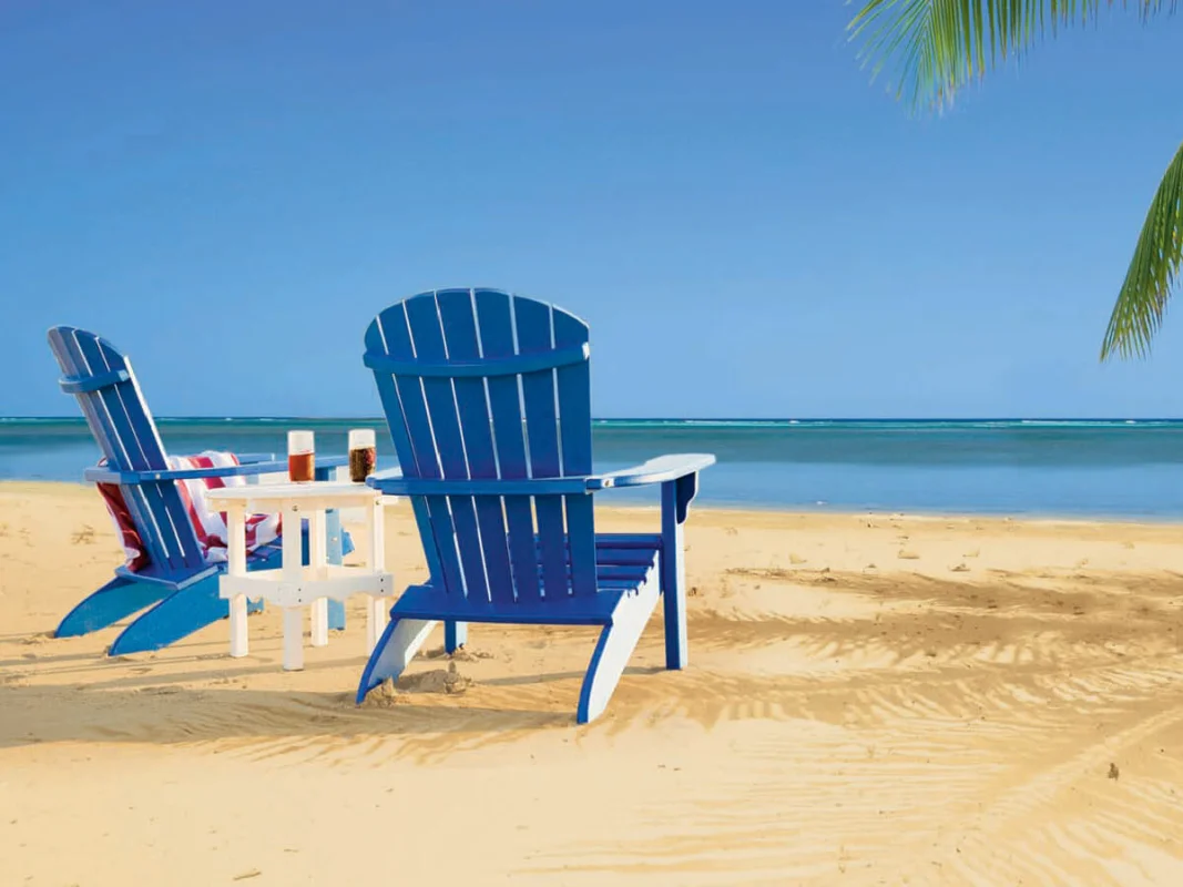 Bahia Adirondack Chairs and End Table