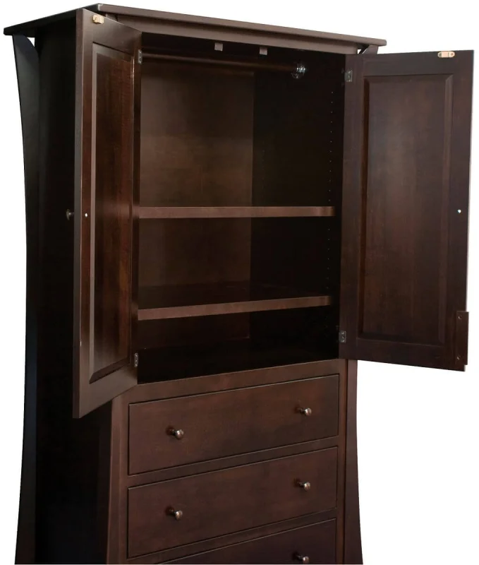 Adjustable Armoire Shelving