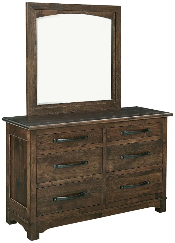 Farmhouse Dresser with Mirror