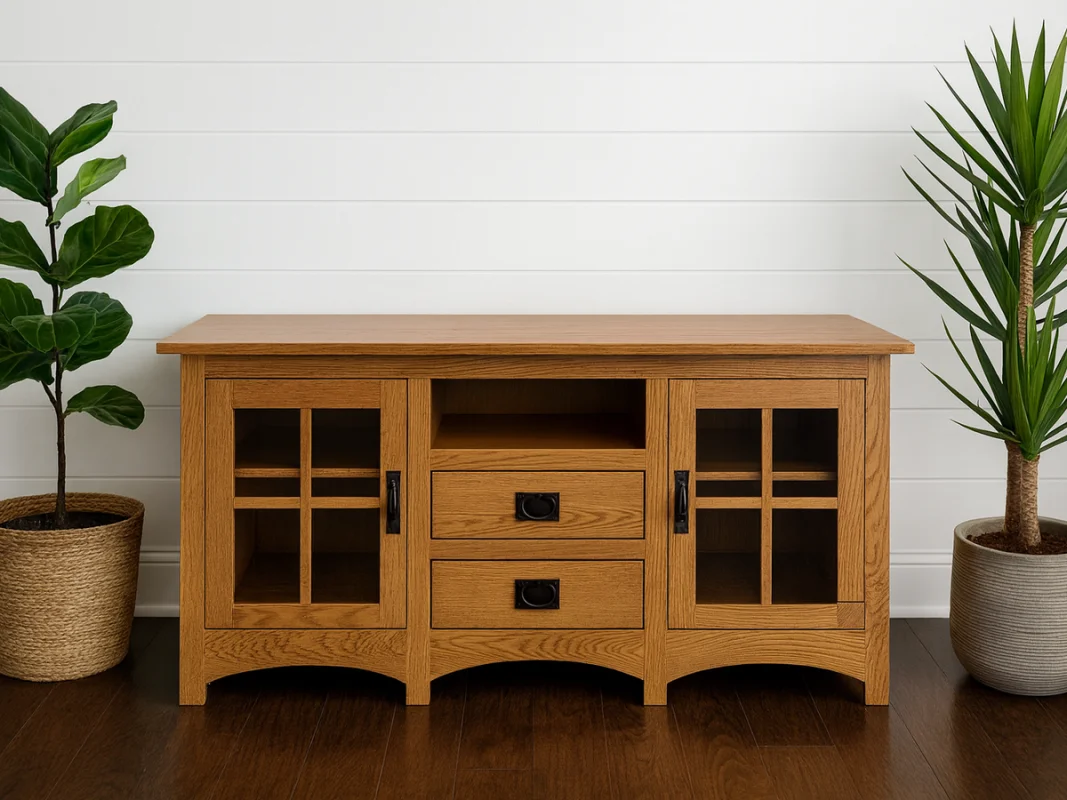 Barkerville Mission TV Stand
