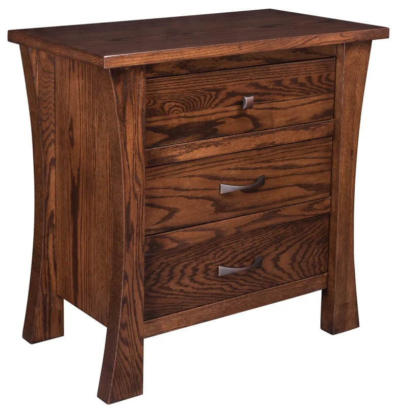 Belding 3-Drawer Bedside Table
