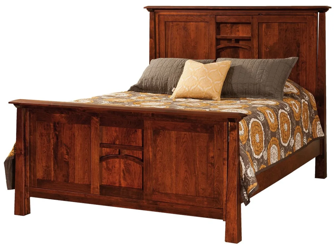 Bellevue Rustic Panel Bed