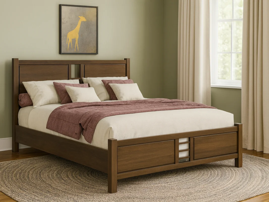 Benicia Amish Panel Bed