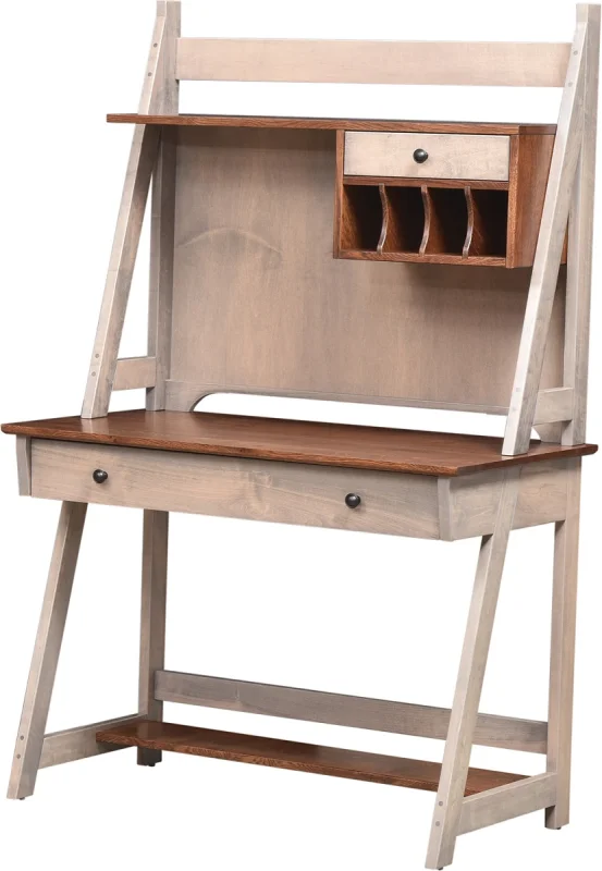 Bowie Small Modern Writing Desk With Drawers