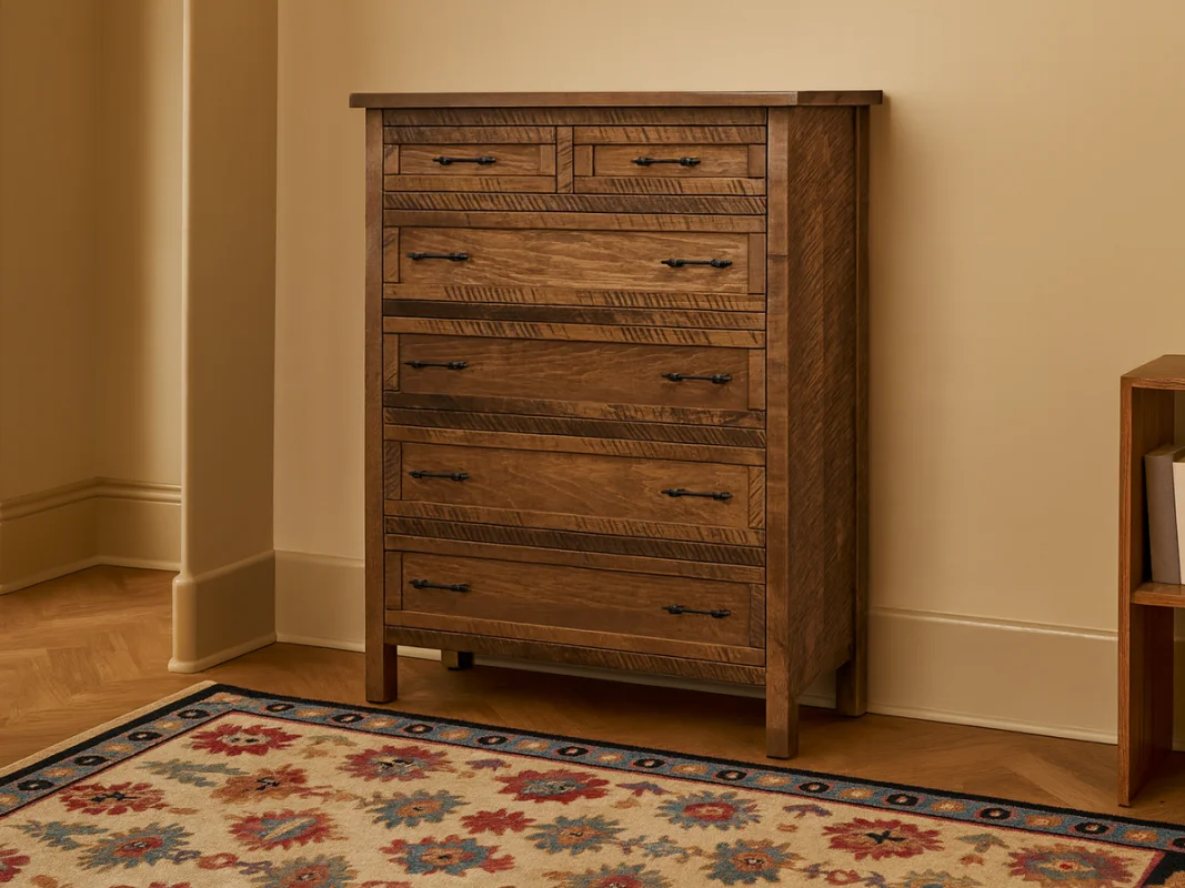 Boxi Rustic Chest of Drawers
