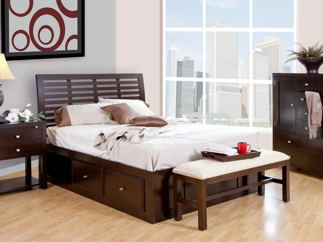 Shown with Brookville Storage Bed