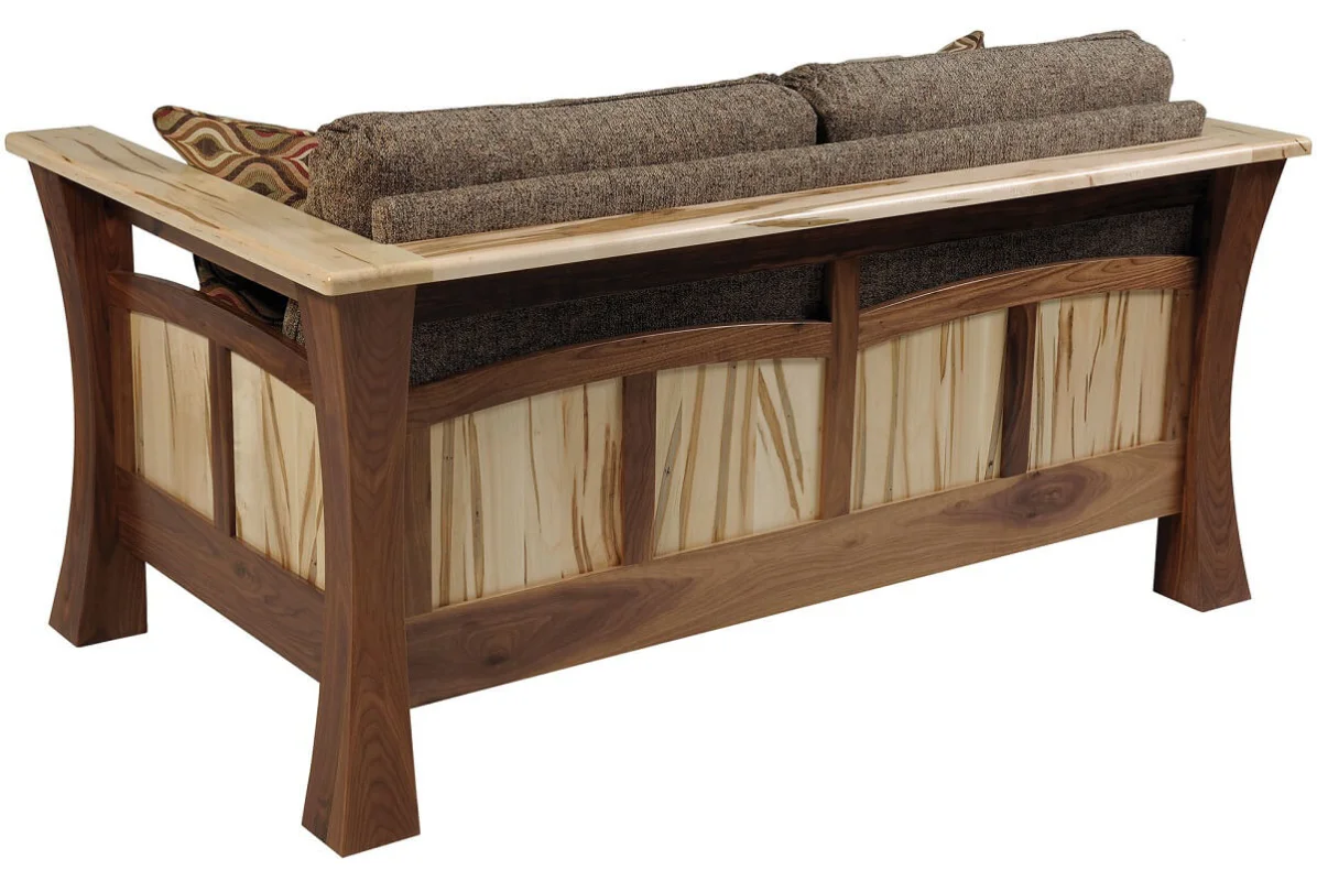 Back View of Love Seat
