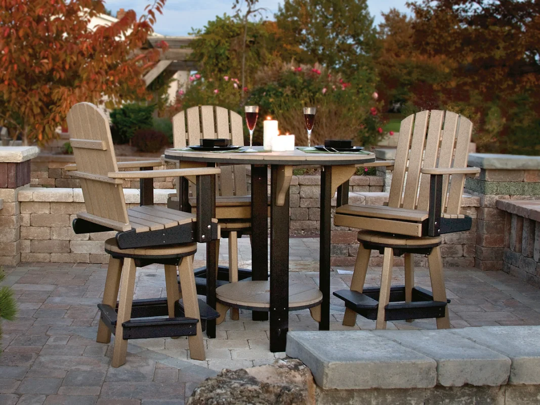 Canova Beach Swivel Pub Set